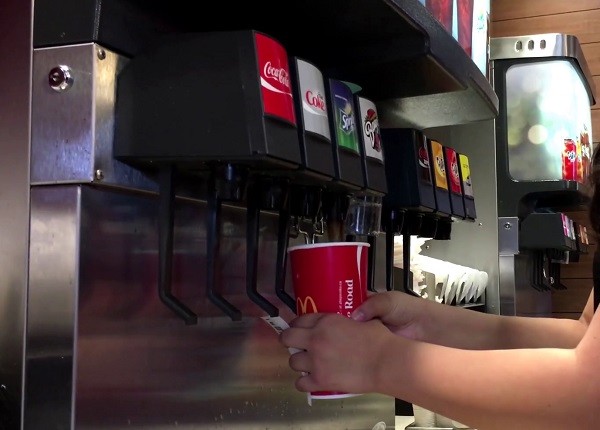 mcdonald's new soda machine