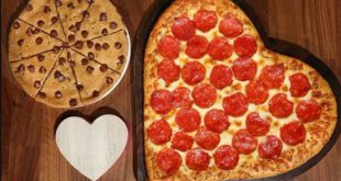 پیتزاهای قلبی شکل