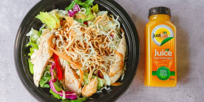 با جاست فرش مواد غذایی تازه بخورید، سلامت بمانید.